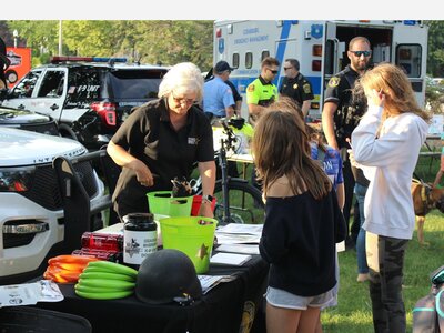 National Night Out Visits Thiensville's Village Park